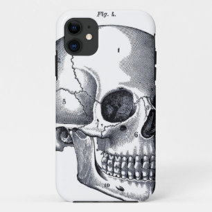 Coque Case-Mate iPhone Anatomie vintage de crâne