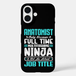 Coque Pour iPhone 16 Anatomiste Titre du travail Profession Anatomie Ph