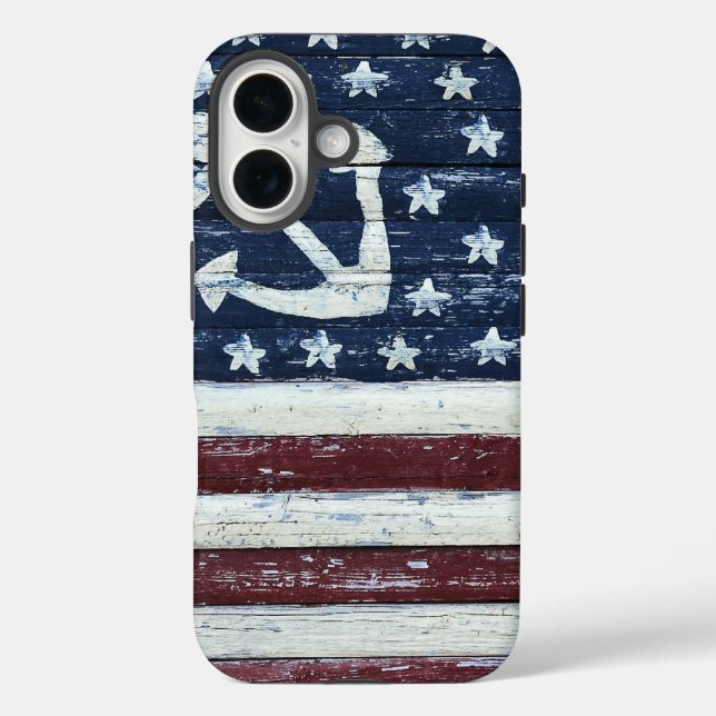 Coques Case-Mate iPhone Ancien drapeau (Verso)