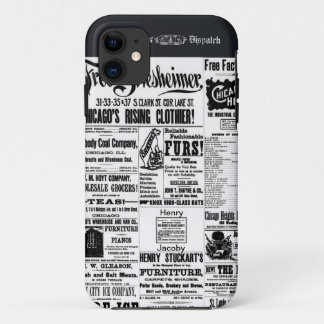 Coque iPhone 11 Ancien journal Annonces Times Dispatch