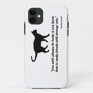 Case-Mate iPhone Case Ancien proverbe de chat