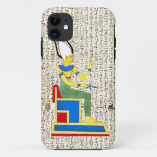 Coques Pour iPhone Ancien roi égyptien Pharaon Hiéroglyphes Design