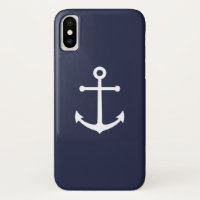 Ancre bleue marine