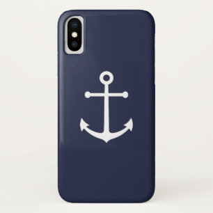 Case-Mate iPhone Case Ancre bleue marine