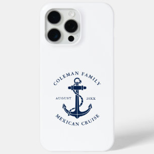 Coque Case-Mate iPhone Ancre de bateau Famille nautique Croisière personn