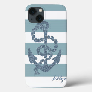 Coque Case-Mate iPhone Ancre des rayures nautiques
