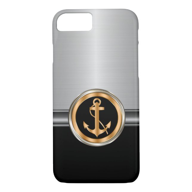 Coques Case-Mate iPhone Ancre en bateau classique pour hommes (Dos)