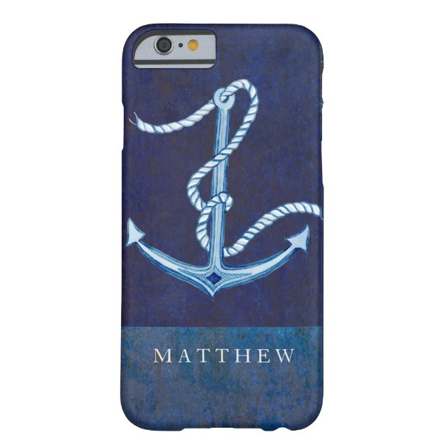 Coques Case-Mate iPhone Ancre nautique, Voile Ocean Sea Mens (Dos)