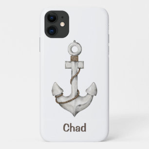 Case-Mate iPhone Case Ancre personnalisée en blanc