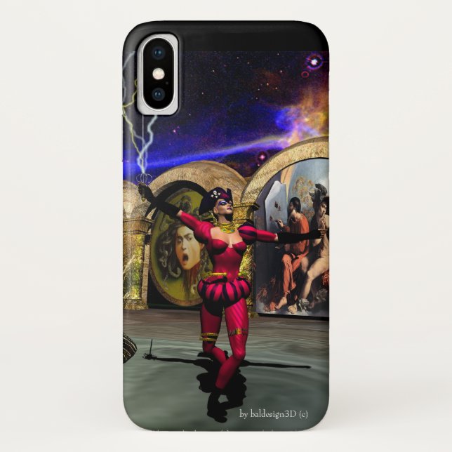 Coques Case-Mate iPhone ANDROID BALLET, Science-fiction (Dos)
