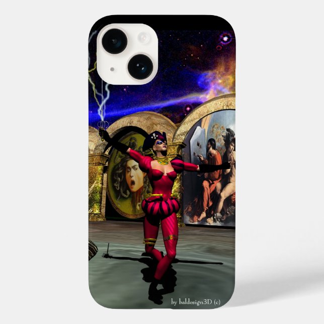 Coques Case-Mate iPhone ANDROID BALLET, Science-fiction (Verso)