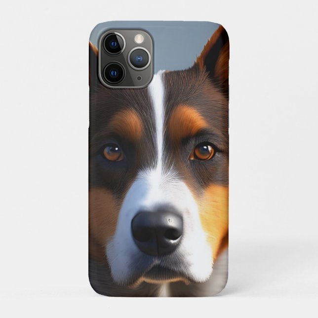 Coques Case-Mate iPhone Andy The Australian Blue Heeler, (Dos)