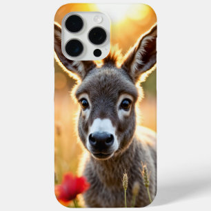 Coque Case-Mate iPhone Âne de campagne yeux curieux art paisible