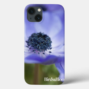 iPhone 13 Coque Anémone bleue