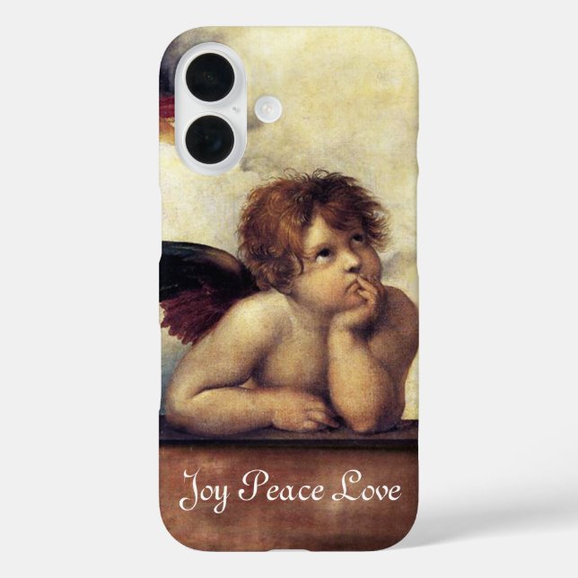 Coques Case-Mate iPhone ANGE DE RENAISSANCE / Cherub ailé (Verso)