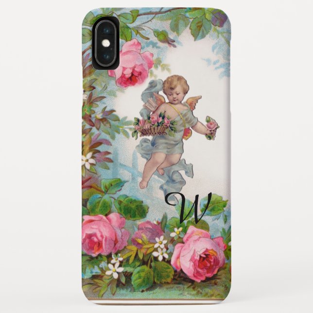 COQUES Case-Mate iPhone ANGE DÉMONIAQUE CUEILLANT DES ROSES ET DES FLEURS  (Dos)