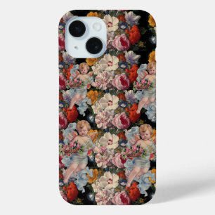 COQUE Case-Mate iPhone ANGE DÉMONIAQUE CUEILLANT DES ROSES ET DES FLEURS 