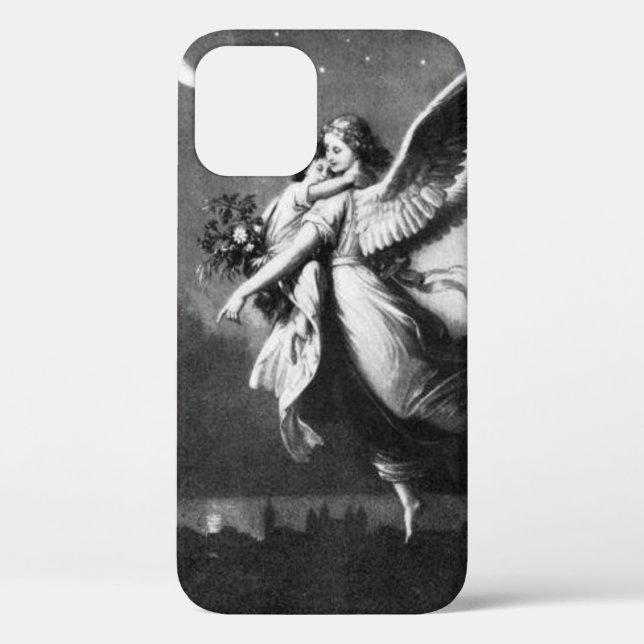 Coques Case-Mate iPhone Ange Gardien La Nuit (Verso)