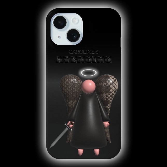 Coques Case-Mate iPhone Ange rose, Ange vengeur (Pink Avenging Angel)