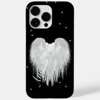 ANGEL AILES Coeur noir étoile nuit