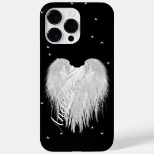 Coque Case-Mate iPhone ANGEL AILES Coeur noir étoile nuit