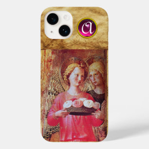COQUE Case-Mate iPhone ANGEL AVEC MONOGRAMME ROSE