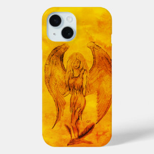 Coque Case-Mate iPhone Angel en style tatouage
