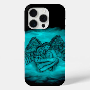 Coque Case-Mate iPhone Angel Eros en amour dans le design noir et vert