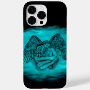 Coque Case-Mate iPhone Angel Eros en amour dans le design noir et vert