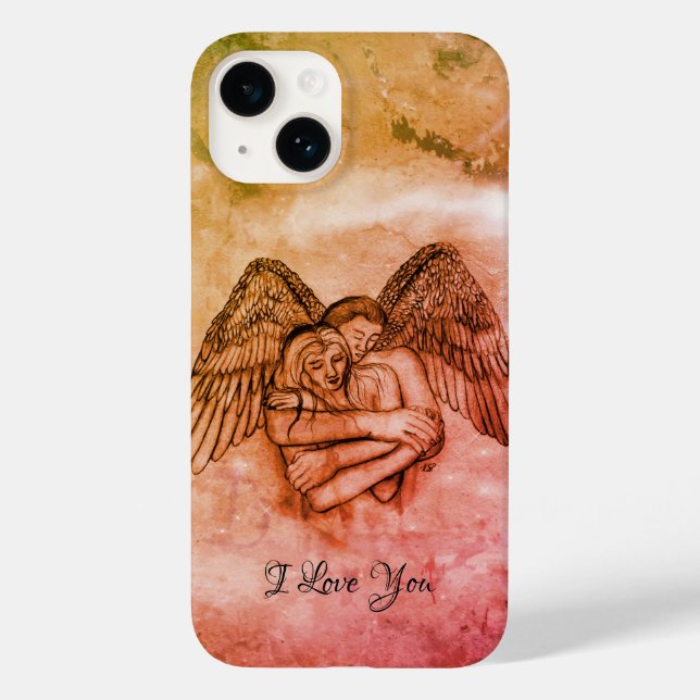 Coques Case-Mate iPhone Angel Eros in Love (Verso)
