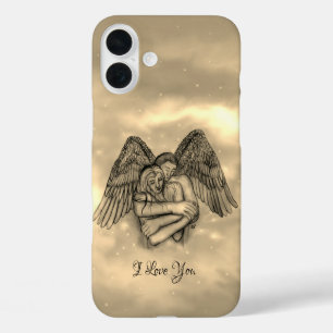 Coque Pour iPhone 16 Plus Angel Eros in Love