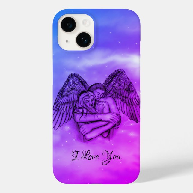 Coques Case-Mate iPhone Angel Eros in Love (Verso)