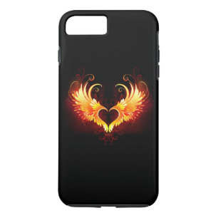 Case-Mate iPhone Case Angel Fire Heart with Wings