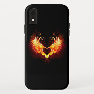 Case-Mate iPhone Case Angel Fire Heart with Wings