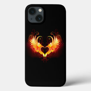 Case-Mate iPhone Case Angel Fire Heart with Wings