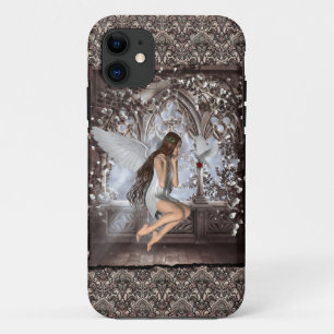 Coques Pour iPhone Angel gothique et sa colombe