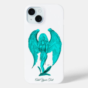 Coque Case-Mate iPhone Angel, Noir et Vert design