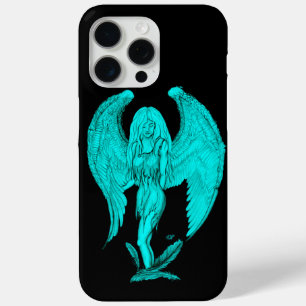 Coque Case-Mate iPhone Angel, Noir et Vert design