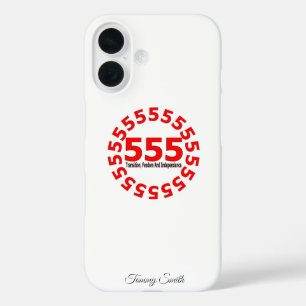 Coque Pour iPhone 16 Angel Numéro 555 - Liberté et changement esthétiqu