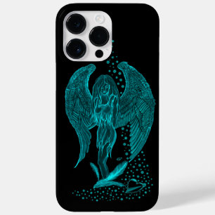 Coque Case-Mate iPhone Angel perdu en amour, noir et vert Design