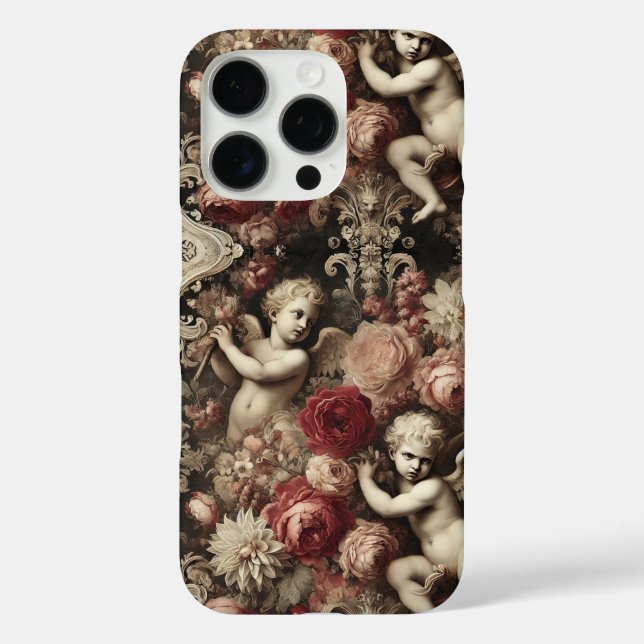 Coques Case-Mate iPhone Angels de discorde - gothique baroque (Verso)