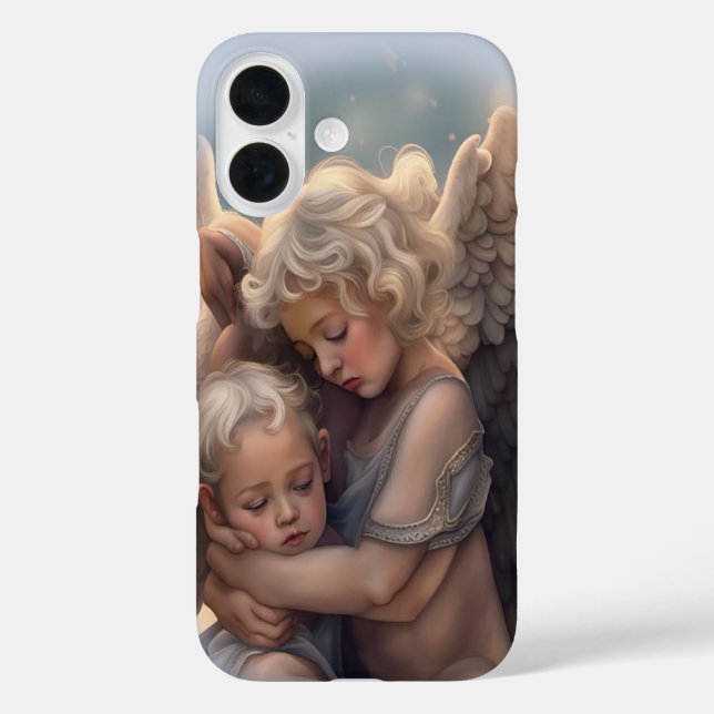 Coques Case-Mate iPhone anges de verset biblique (Verso)