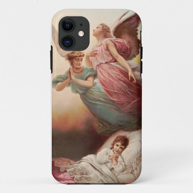 Coques Case-Mate iPhone Anges gardiens avec enfant (Dos)