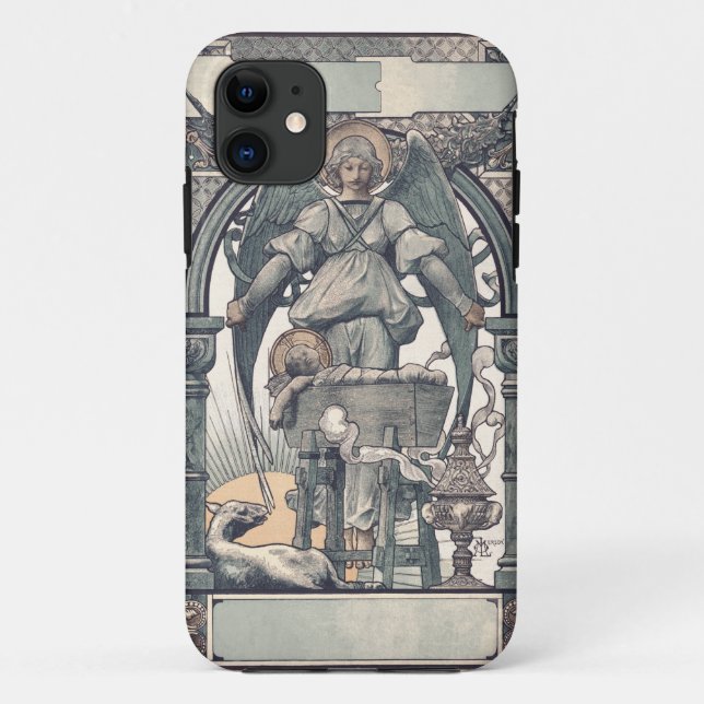 Coques Case-Mate iPhone Anges gardiens avec l'enfant Jésus (Dos)