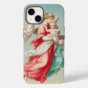 Coque Case-Mate iPhone Anges Gardiens portant un enfant Art éthéré