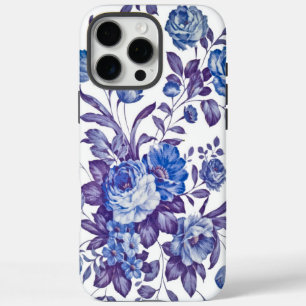 Coque iPhone 16 Pro Max Anglais Jardin Vintage motif floral protecteur
