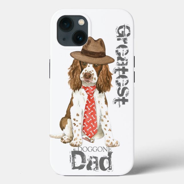 Coques Case-Mate iPhone Anglais Springer Papa (Verso)