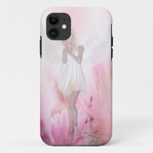Case-Mate iPhone Case Angle de fleurs roses