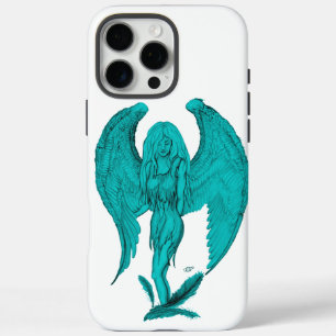 Coque iPhone 16 Pro Max Angle, Dessin crayon