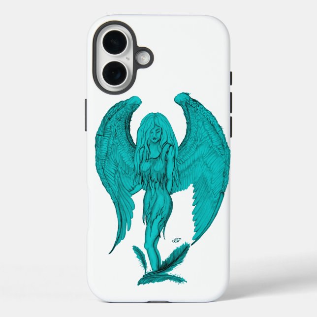 Coques Case-Mate iPhone Angle, Dessin crayon (Verso)